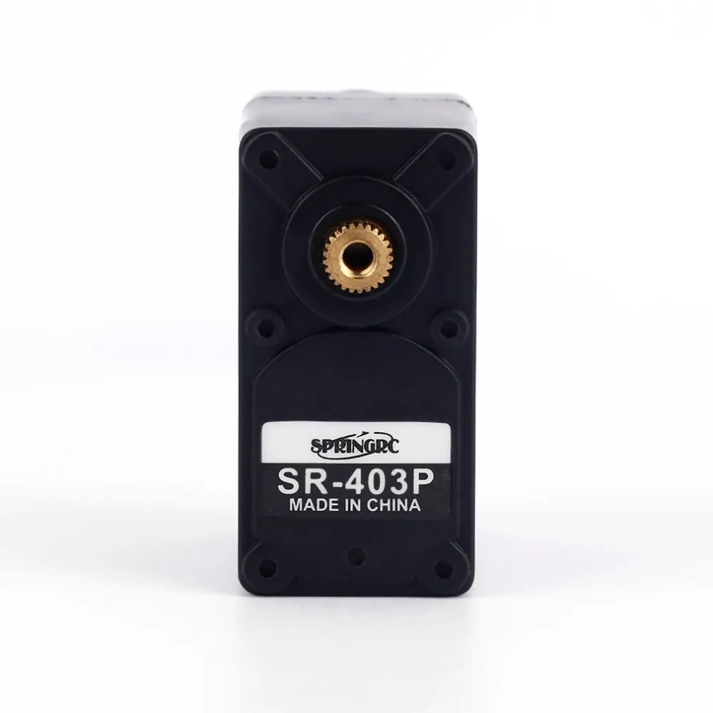 

4pcs/lot Original SpringRC SR403P Large Continuous Rotation 360 Degree Plastic Servo for Servo Robotics