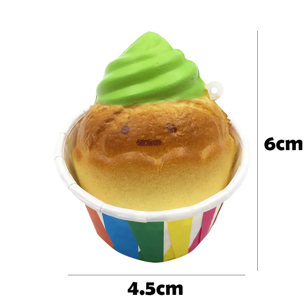 Kawaii squishy helado мини восхитительный торт супер squishies медленно поднимающийся jumbo Забавный снятие стресса декомпрессионные игрушки zabawki# G2