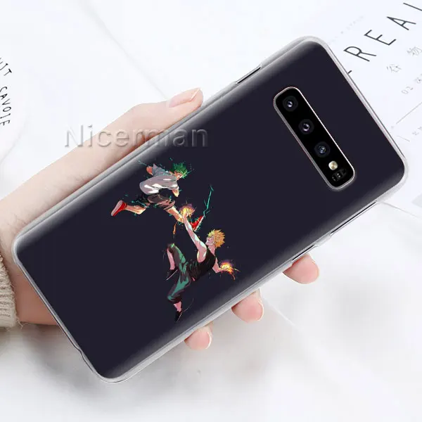 07 Мой герой чехол для телефона для samsung Galaxy S10e S10 плюс S8 S9 Примечание 10 плюс 8 9 S6 S7 край Твердый Чехол - Цвет: 07