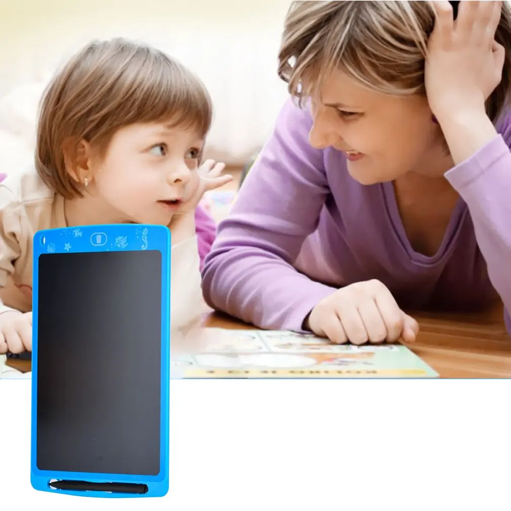 8,5 дюймовый Электрический ЖК-экран блокнот цветной детский блокнот для рисования рукописная доска Портативная Домашняя электрическая доска