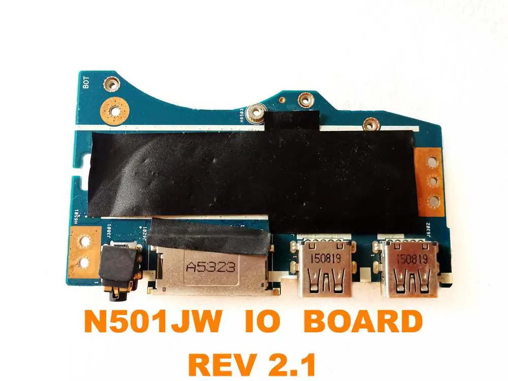 

Оригинальный дизайн для ASUS N501JW звуковая плата USB доска N501JW плата ввода-вывода REV 2,1 испытанное хорошее Бесплатная доставка