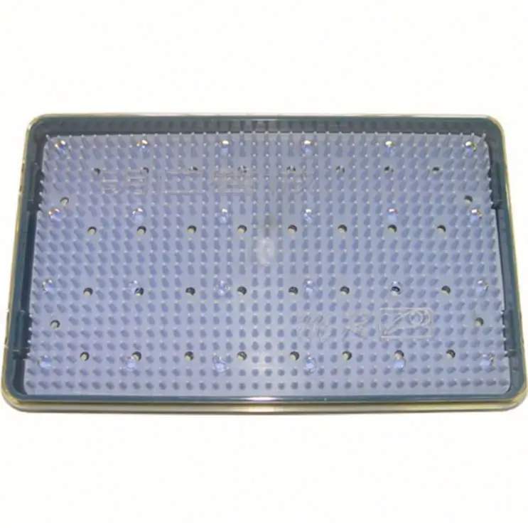 

Ophthalmology Microsurgical Instruments STERILISING TRAYS MOULDED HIGH IMPACT RESIN WITH SEE-THROUGH LIDS
