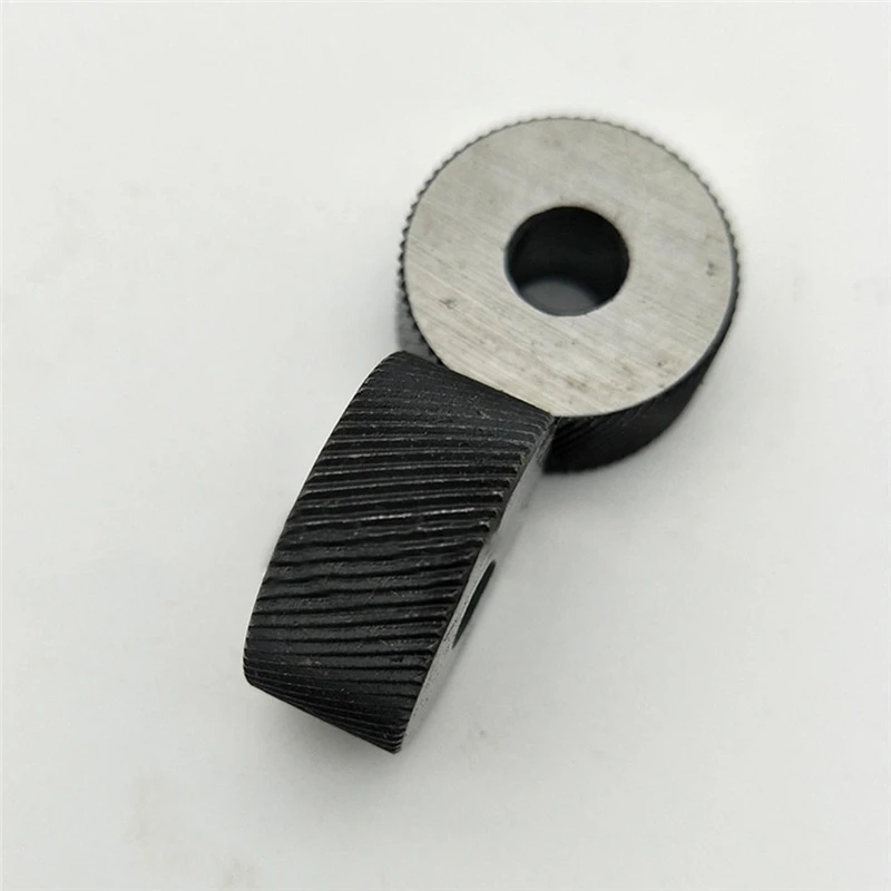 Knurling Tool Set Black Knurler Holder Linear Knurl Lathe Adjustable Shank With Wheels
