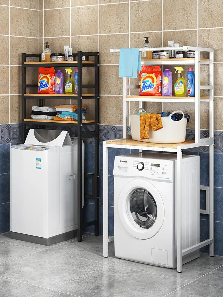 Washing Machine Storage Rack, Above The Toilet Drum, The Balcony, The