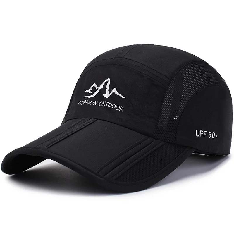 Summer Quick Drying Baseball Cap Men Women Snapback