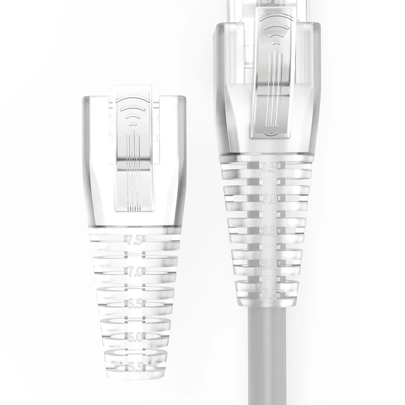 Cncob-capa de Proteção do Conector de Rede Tampa Rj45 Cat7 Cat6a Cat6 Cat5 100 Unidades Tamanho 5.57.5 mm