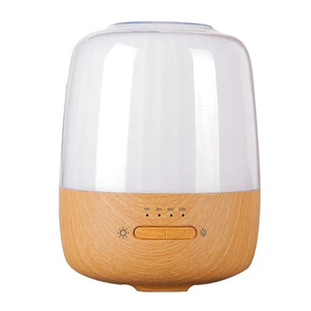 

XMX-Electric Humidifier Aromatic Oil Diffuser Ultrasonic Wood Grain Air Humidifier Mini Atomizer Home Office