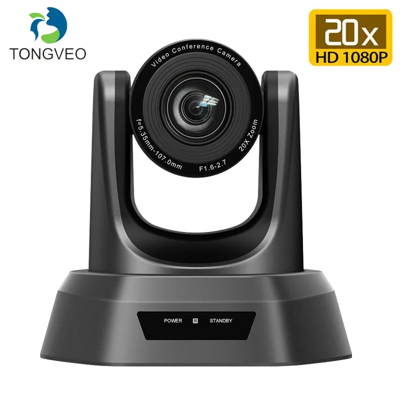 TONGVEO NV20U USB2.0 1080P PTZ камера 20x Zoom с поворотным экраном веб-камера для ноутбука H.264 YouTube