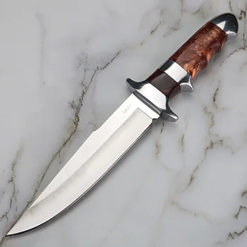 

Wild survival short knife high hardness resin handle straight knife outdoor self-defense knife camping hunting knife