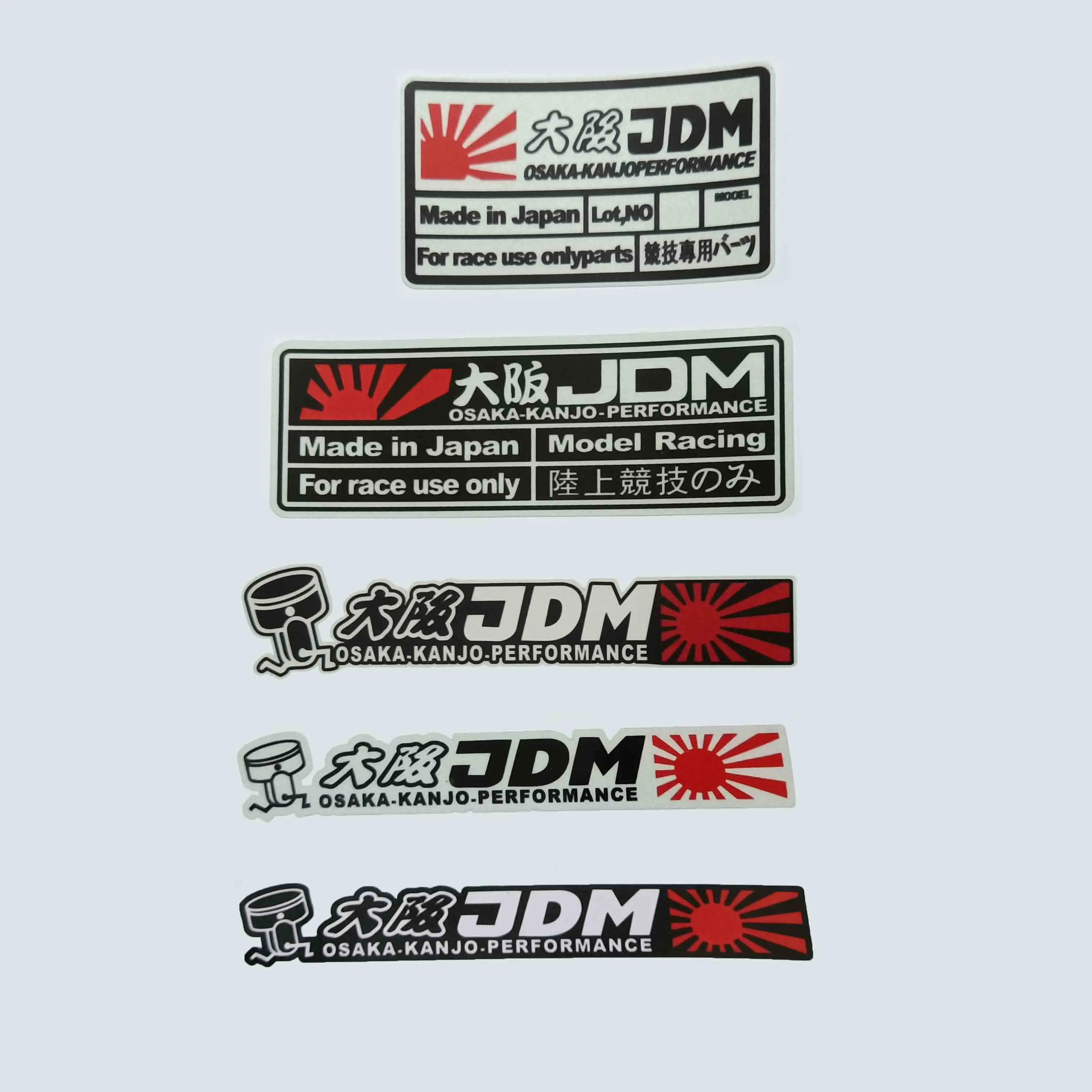 Автомобильная наклейка светоотражающая JDM характеристики Осака Kanjo модель гонки