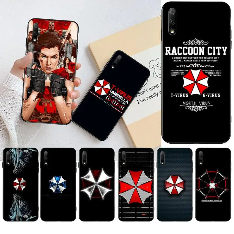HPCHCJHM umbrella corporation DIY окрашенный блестящий чехол для телефона Huawei Nova 6se 7 7pro 7se honor 7A 8A