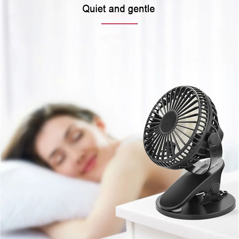 

Nekventilator Fan Cooler Hand Free Fan USB Rechargeable Dual Fan Mini Summer Portable 3 Speed Adjustable