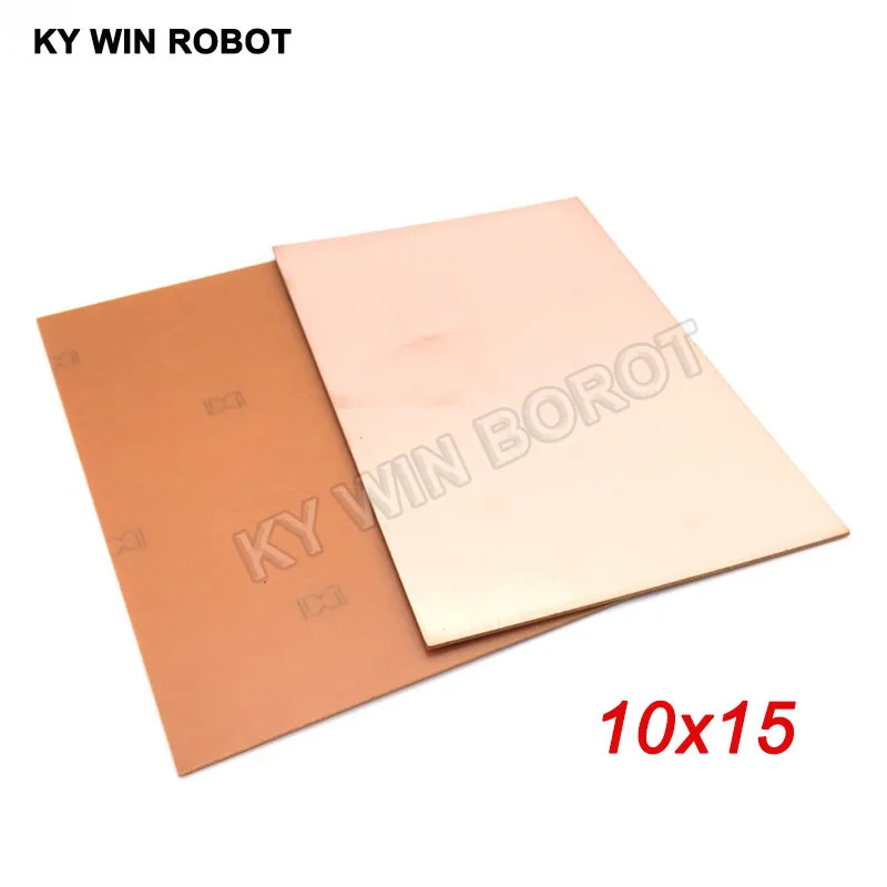 1 pcs PF PCB 10*15cm Single Side Copper Clad plate DIY PCB Kit Laminate Circuit Board 10x15cm 100x150x1.6mm