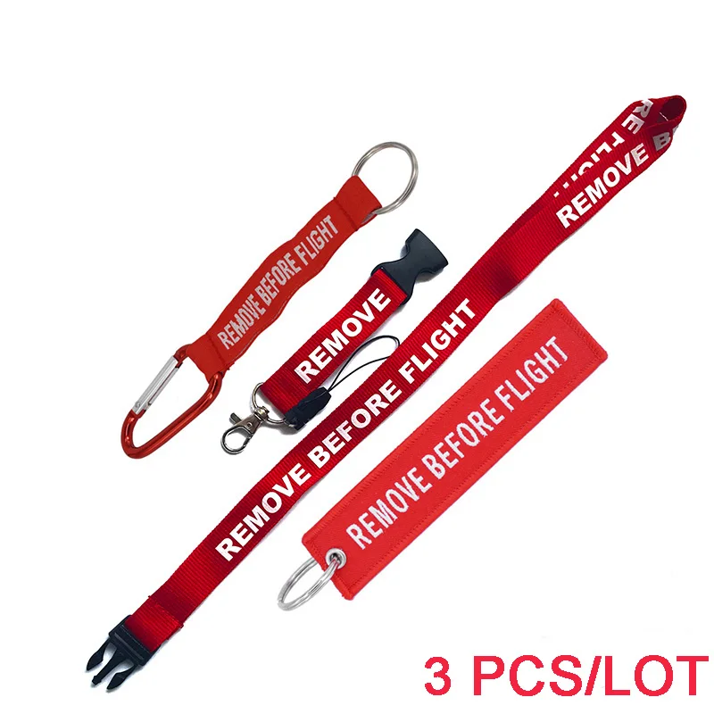 Remove-Before-Flight-Lanyards-Keychain-Strap-For-Card-Badge-Gym-Key-Chain-Lanyard-Key-Holder-Hang