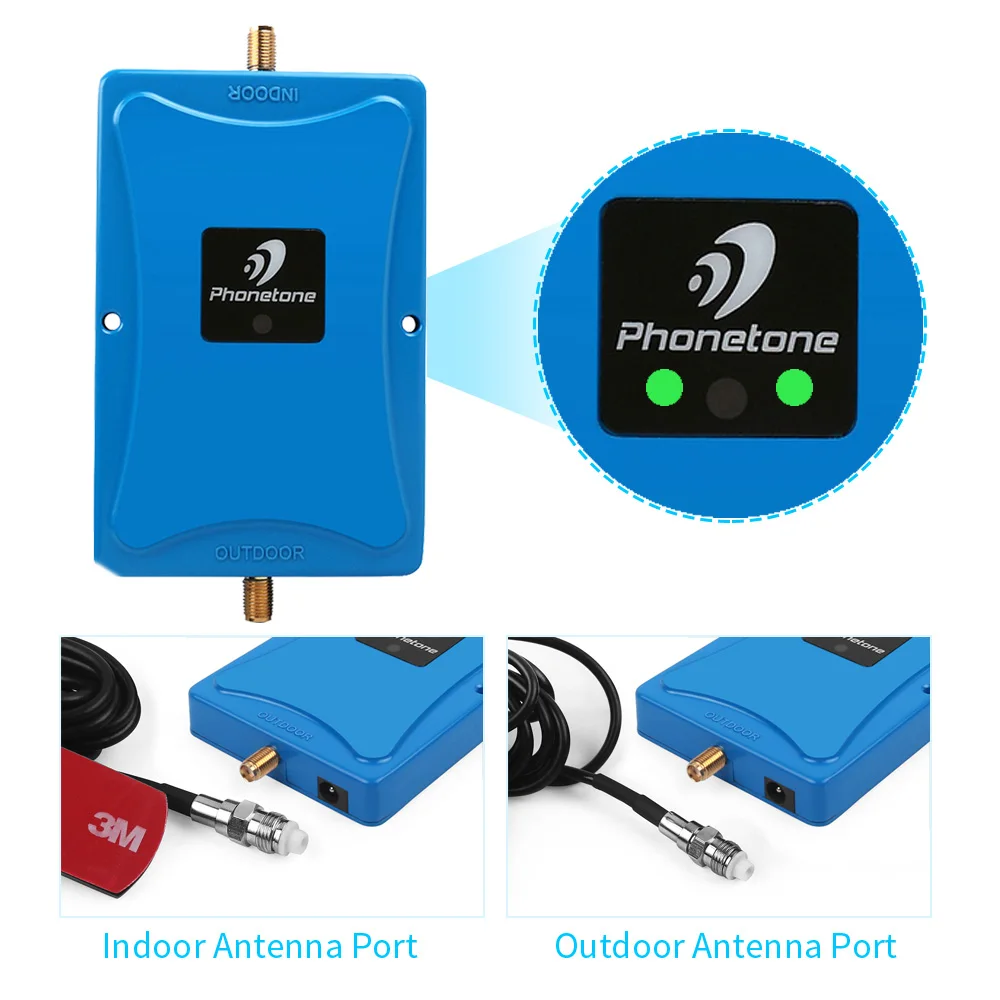 Автомобильный Усилитель сотового сигнала 4G LTE Band 20 7 800/2600MHz Gain 45dB усилитель связи