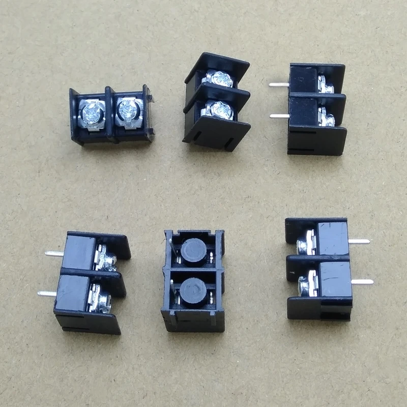 20 шт. 2 контактный клеммный блок 8 5 мм черный 300 В А|terminal block connector|block connectorbarrier terminal |