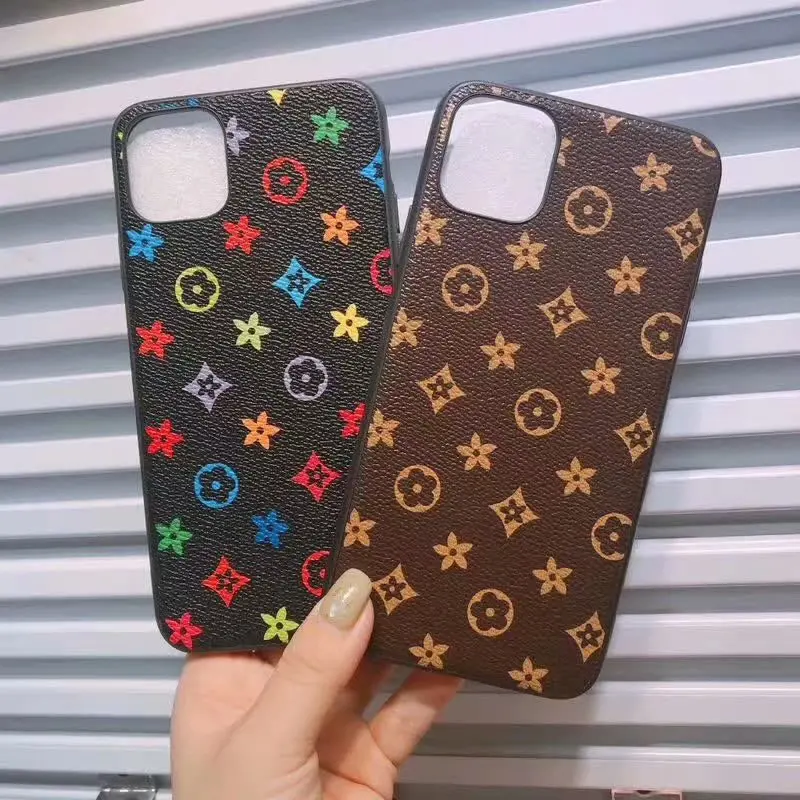 Classic flower Trellis phone case for iphone11/11 Pro/11 Pro Max fashion Business style PC+TPU iphoeX XR XS MAX 6 6s 7 8plus |