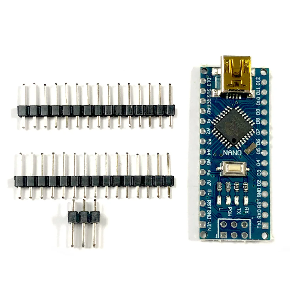 Комплект Arduino Nano 3 0 контроллер CH340 USB драйвер 16 МГц V3.0 ATMEGA328P/168P с совместимым