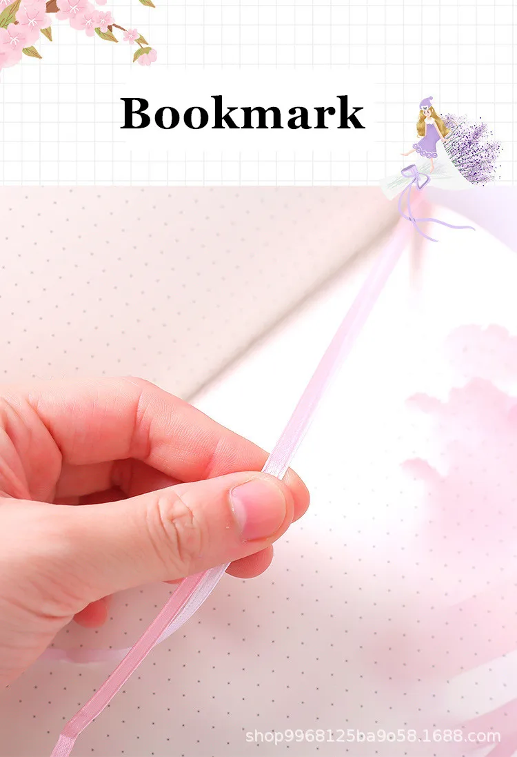 Kawaii Bullet Journal A5 розовый олень Олень записная книжка Сетка точка пустой рисунок ежедневник еженедельник программа школьные принадлежности канцелярские принадлежности