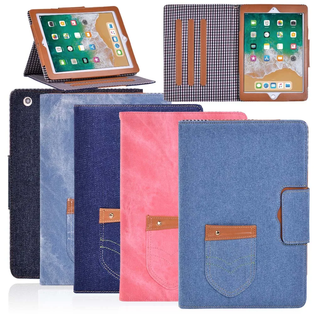 Custodia Per Tablet Per Apple Ipad Mini 1 2 3 4 5/ Ipad 2 3 4 /Ipad Air 3 10.5 " / Ipad Pro 10.5" Con Funzione Sveglia/Sospensione Automatica