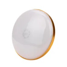 Супер яркая 220 В трехстойкая E27 Светодиодный лампа UFO лампа Экономия денег на электричество Алюминиевый Золотой светодиодный светильник водонепроницаемый лампада