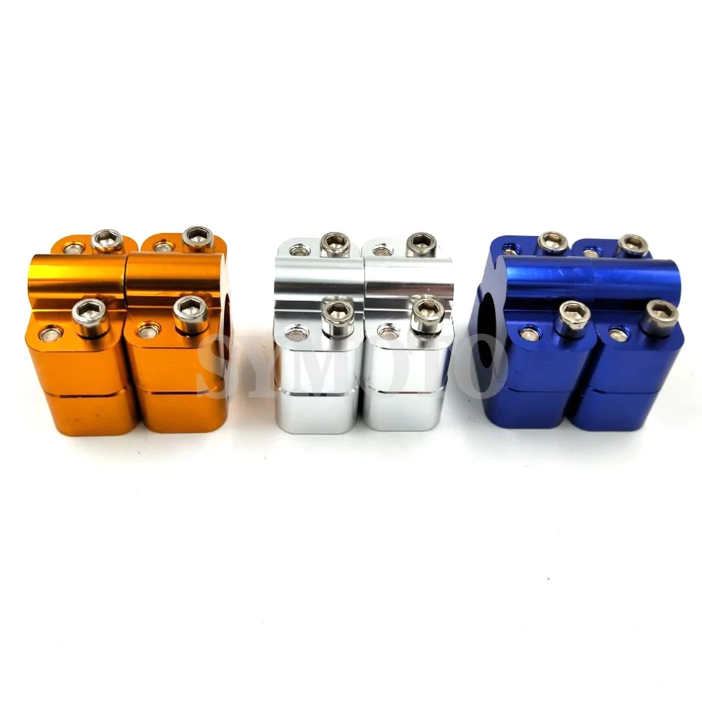 28 мм Универсальный CNC алюминиевый руль мотоцикла стояки жир бар зажимы для Honda Kawasaki Ducati Yamaha Байк мотоцикл KTM