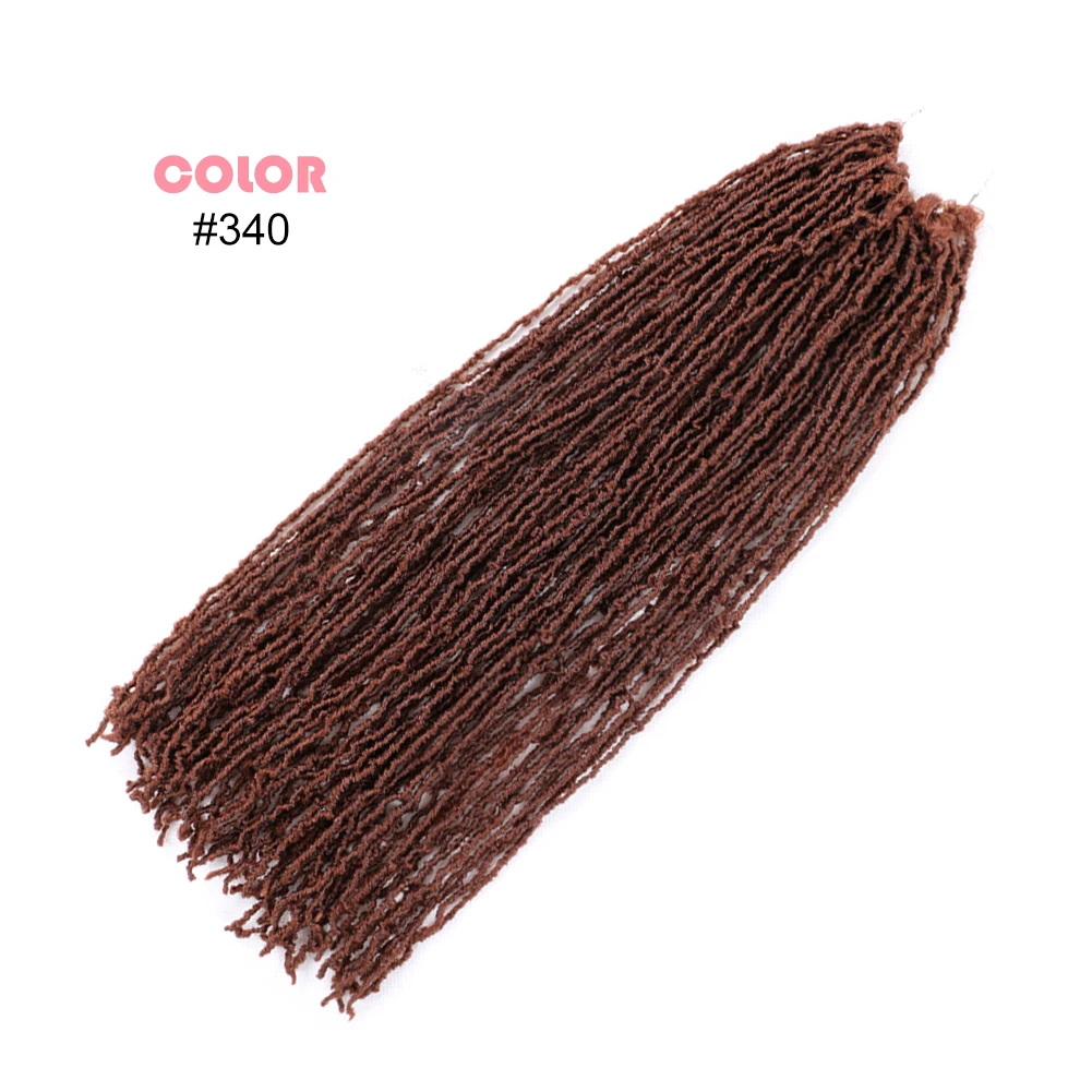 Faux Micro Locs Crochet Hair 16 Inch Sister Locks Hair Extensions Natural Curly DreadLocks Mini African Roots Black Brown Red Faux Micro Locs Crochet Hair 16 Inch Sister Locks Hair Extensions Natural Curly DreadLocks Mini African Roots Black Brown Red