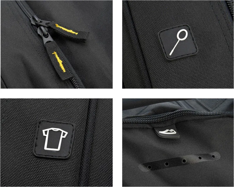 Li-Ning бадминтон ракетка сумка для 6-pack обуви карманный Профессиональный Спорт Спортивная ракетка сумка ABJP076 ZYF348