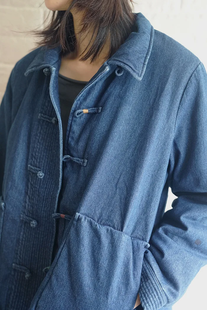 Женские джинсовые куртки повседневные 2019 новая зимняя одежда с отложным воротником однобортные свободные женские винтажные Топы пальто