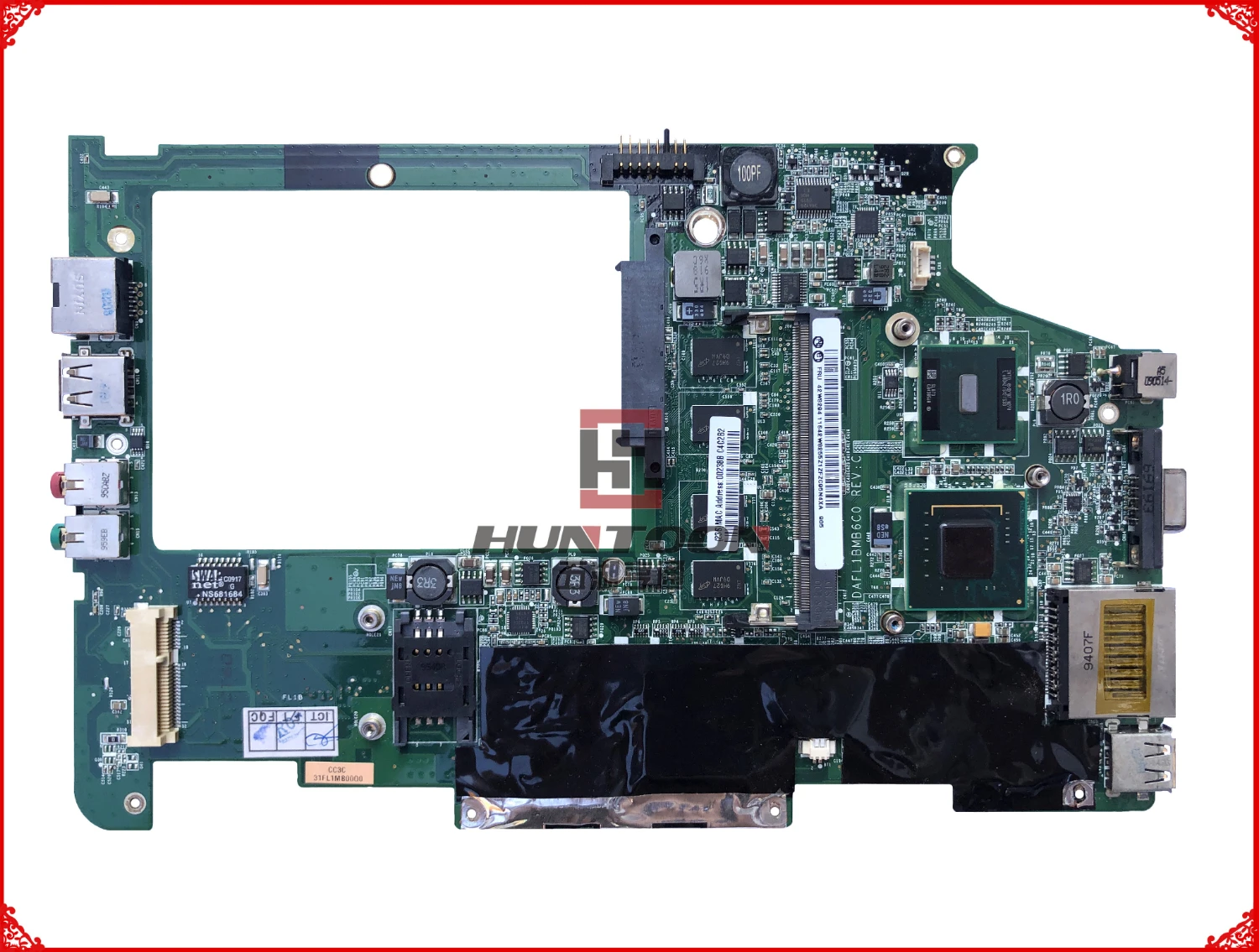 Материнская плата FRU 42W8294 для ноутбука Lenovo Ideapad S10 материнская DAFL1BMB6C0 945GSE DDR2 N270