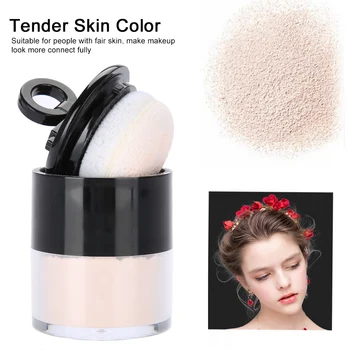 

New Face Skin Translucent Loose Powder Oil Control Whitening Cosmetic Long Lasting Tender Charming Brighten Loose Makeup Powder
