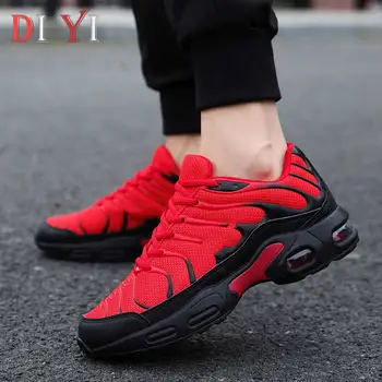 

Air Cushion Sneakers Men Running Shoes for Male Damping Mesh Sports Man Lace Up Men's Sport Shoes Low Top Athletic Trainers A25