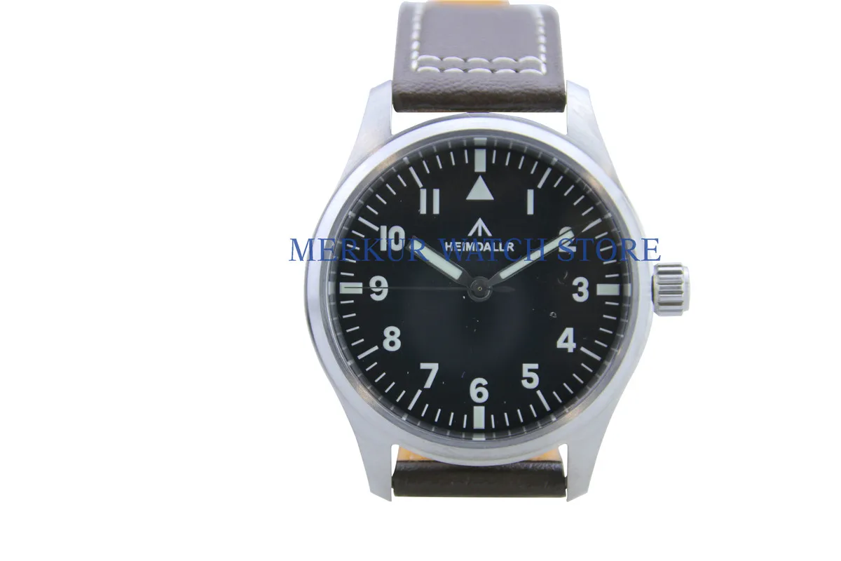 Фото Часы мужские наручные Sharkey Heimdallr NH35 светящиеся часы-пилот с сапфировым стеклом |