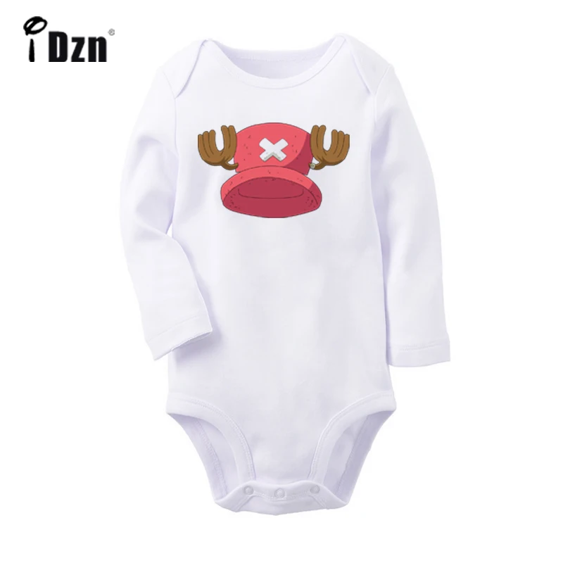 YbBaby242WC Цельнокроеное боди для новорожденных с изображением обезьяны Д. Луффи Тони чоппера; комбинезон с длинными рукавами для малышей; хлопковая одежда в подарок - Цвет: YbBaby242WC