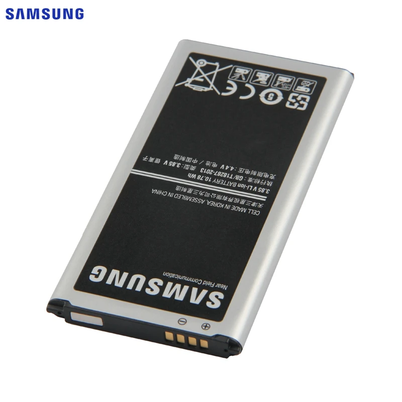 Оригинальная батарея samsung+ док-станция зарядное устройство для samsung GALAXY S5 9006 в 9006 Вт 9008 Вт G900F G900S G9008V EB-BG900BBC с NFC