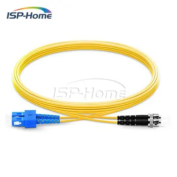 

5pcs/bag 5m SC/UPC-ST/UPC Duplex 2.0mm Single Mode Fiber Optic Patch Cord, SC-ST Fiber Cable