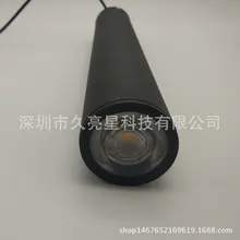 Стиль светодиодный наконечник подвесной линейный светильник для ресторана магазин отеля передний стол цилиндрические прожекторы люстра поверхностного монтажа светильники