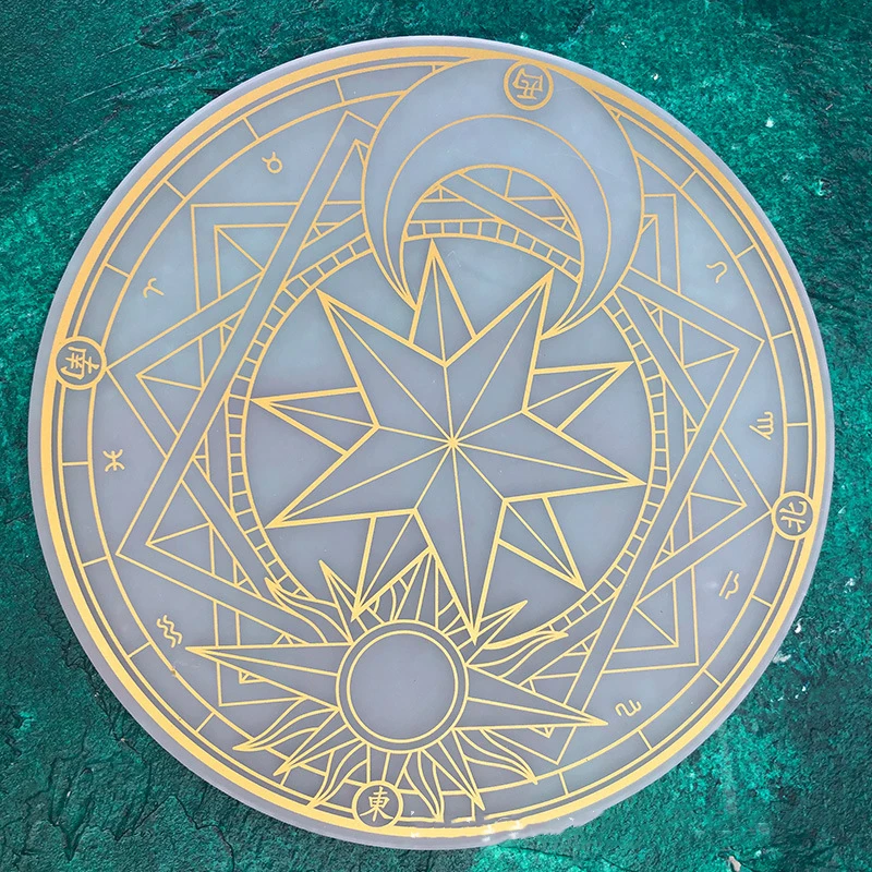 Round Magic Array Carving pad Rubber stamp engraving board Hand account making clip board