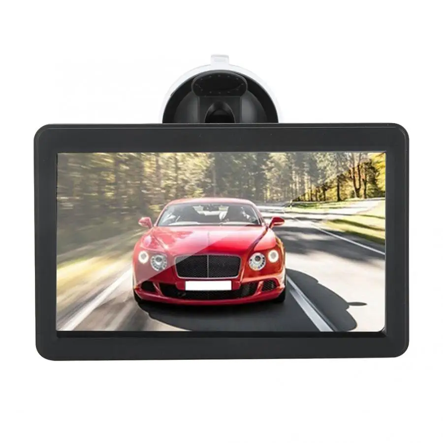 7 дюймов 8 Гб 256 Мб USB 2,0 портативный HD Автомобильный грузовик такси gps навигатор для Windows CE 6,0 Автомобильный gps навигатор FM радио плеер