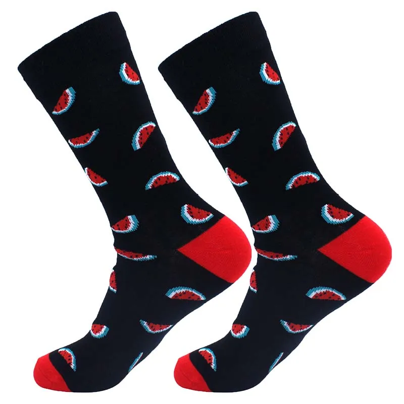 Модные милые Мужские Носки с рисунком пингвина, фламинго, Чили, Harajuku, хип-хоп дышащие носки, Calcetines Hombre - Цвет: 17