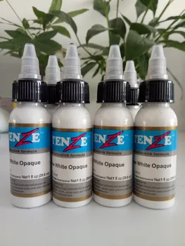 

10pcs Tattoo Professional Tattoo Ink Supply 1OZ 30ml/bottle White Color Top Pigment for Body Art Tattoo Kits Supplies