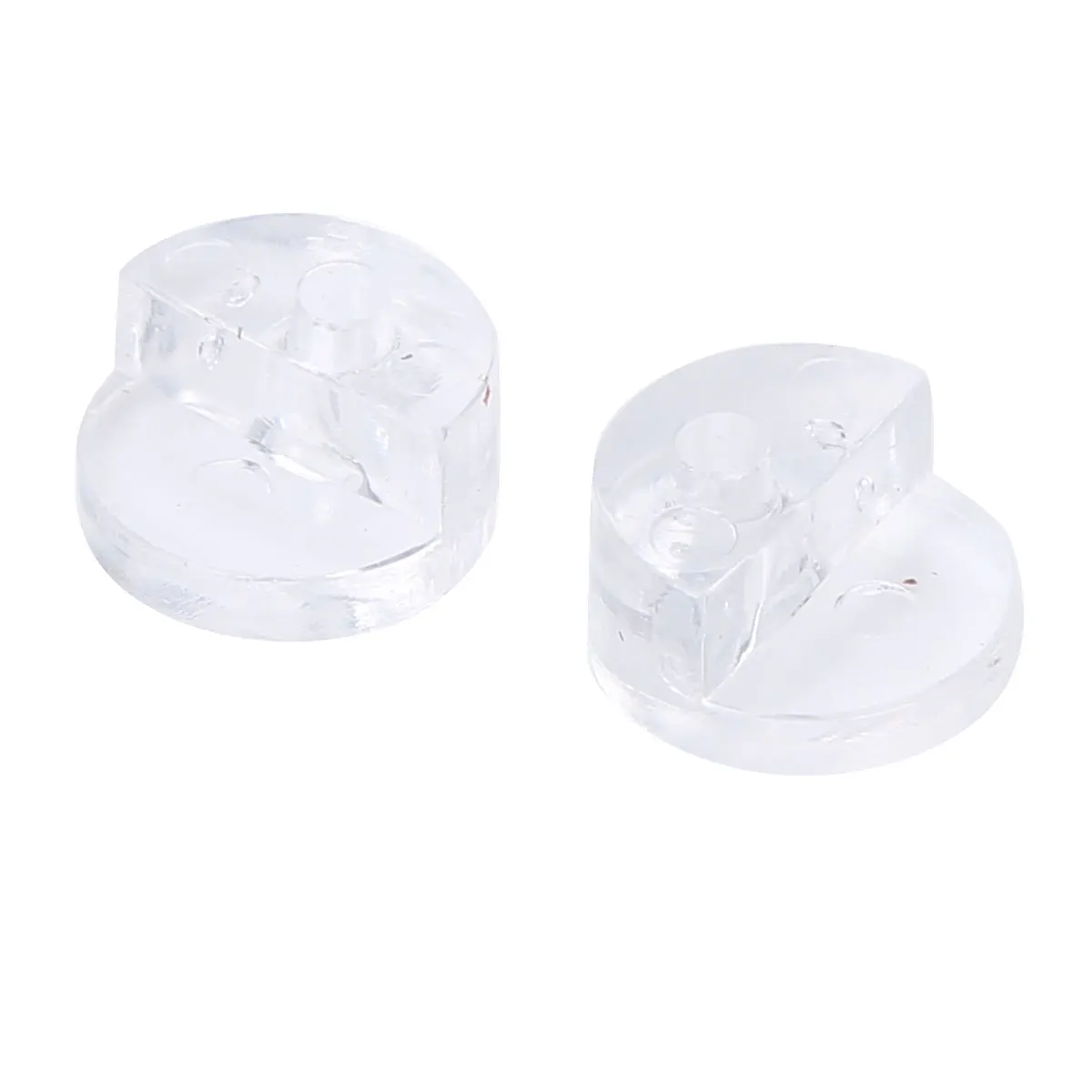 espelho Fix Clips para gabinete, porta, janela, vestir Hardware, 100pcs