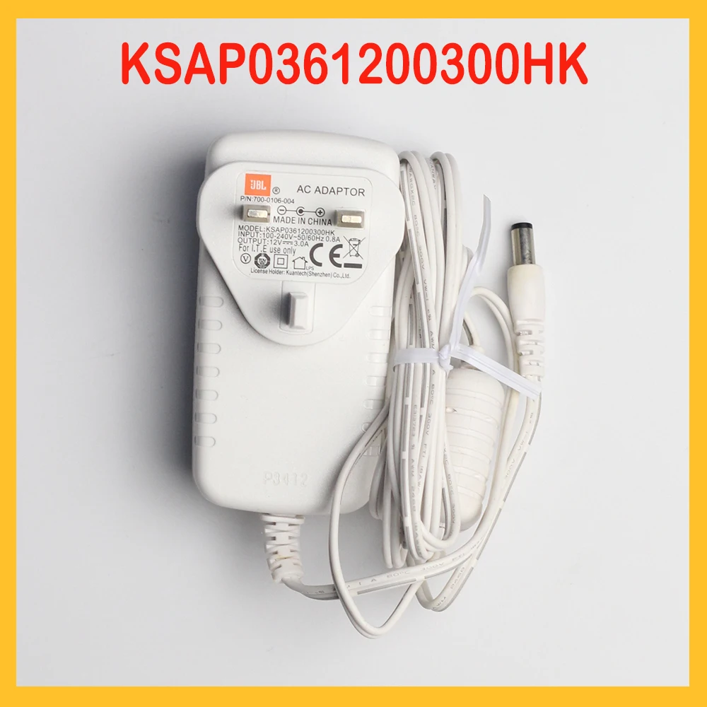 KSAP0361200300HK адаптер переменного тока для JBL P/N: 700 0106 004 питания 12 В 3A 004|Адаптеры AC/DC| |