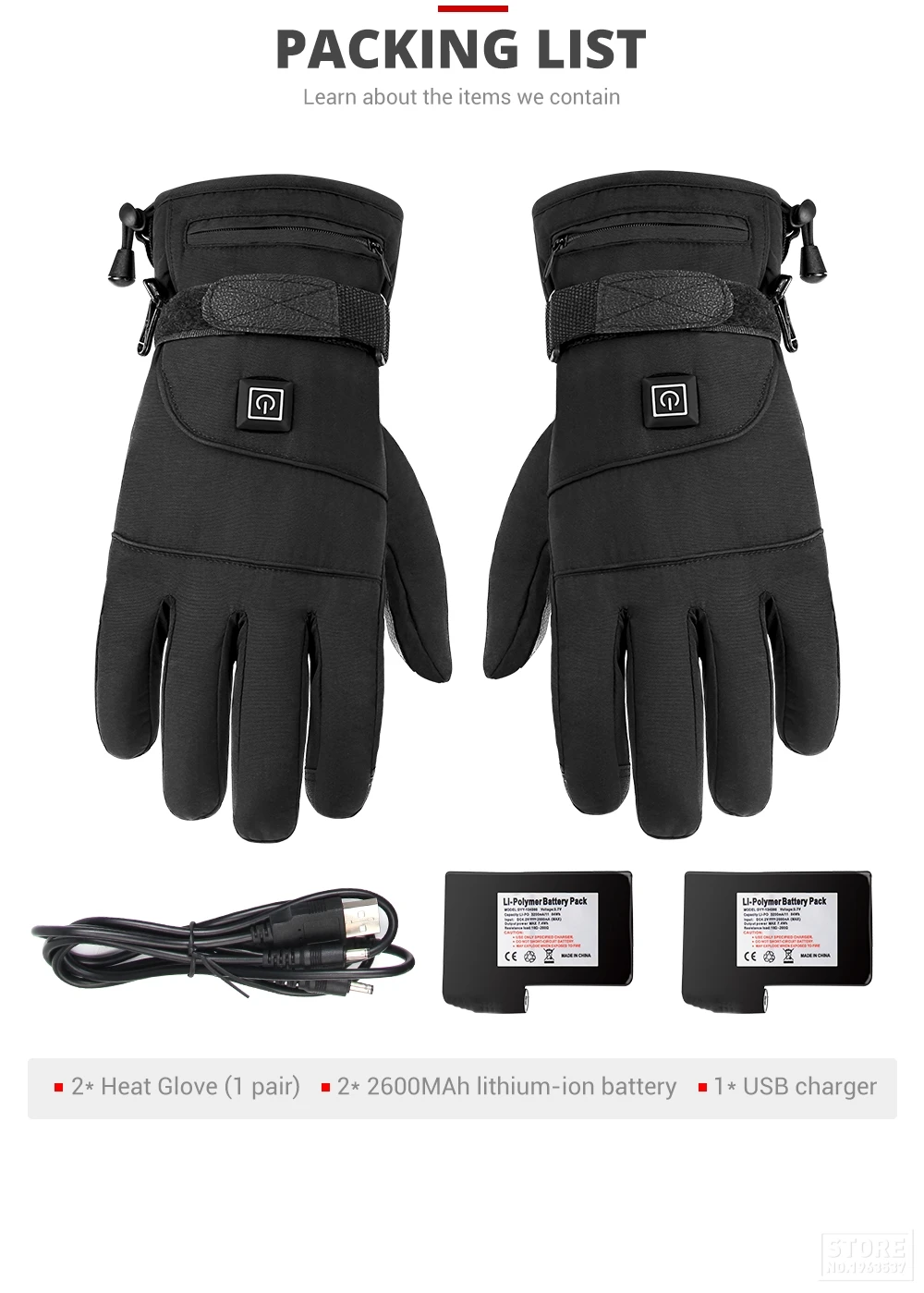 Водонепроницаемые мотоциклетные перчатки с подогревом Guantes Moto Heating USB грелка для рук Электрические Тепловые перчатки с подогревом перчатки с питанием от батареи