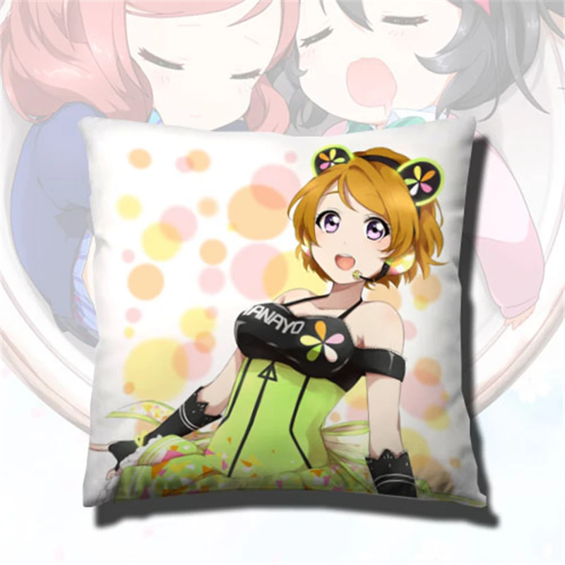 I LoveLive! школьный idol проект kotori minami аниме чехол для подушки с мультяшным принтом двусторонний пятнистый чехол для подушки с принтом и внутренней подушки сиденья - Цвет: I