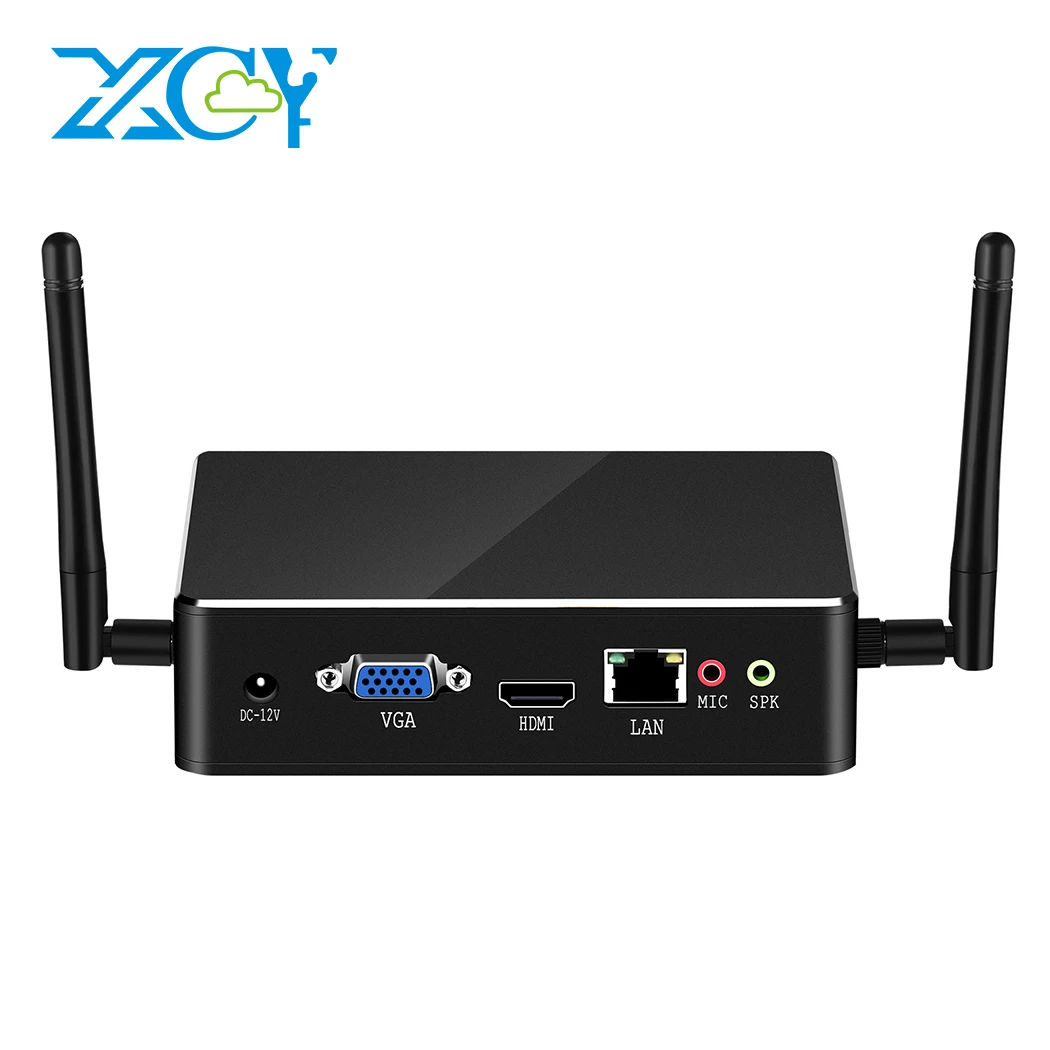 XCY Mini PC Intel Core Processor i7 5500U i5 5300U i3 5005U 8GB DDR3L 128GB 256GB SSD 300Mbps WiFi Windows 10 xcy fanless mini pc intel core i7 4500u 8gb ram 128gb 256gb ssd 300mbps wifi gigabit ethernet hdmi vga htpc windows 10