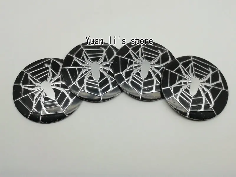 1 Set(1 Set=4pcs) OEM spider Wheel Rim Hub Center Cap Sticker Car wheel ...
