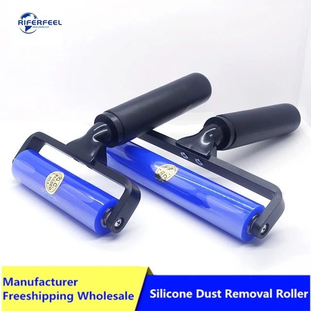 Silicone glue rubber roller for textile industry or printing and