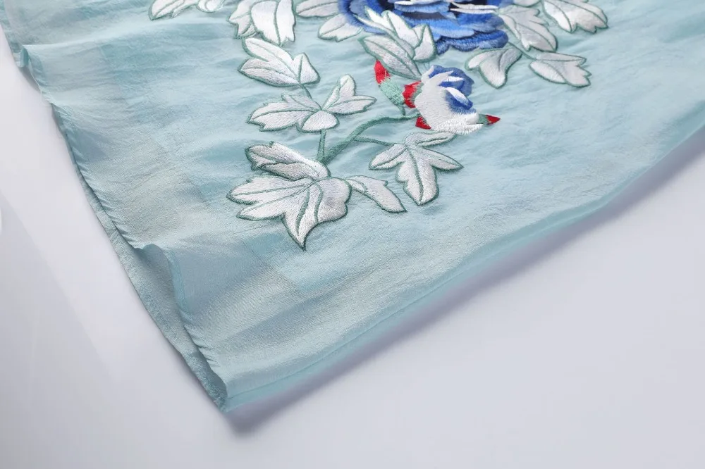 Вышитое платье-чанпао Cheongsam длинное платье Ципао для вечеринки