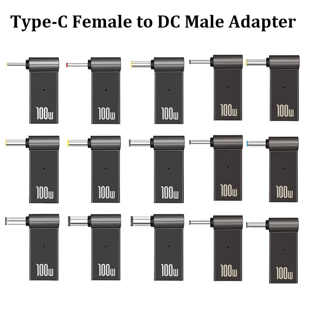 Переходник с USB Type-C на штекер постоянного тока 100 Вт | Компьютеры и офис
